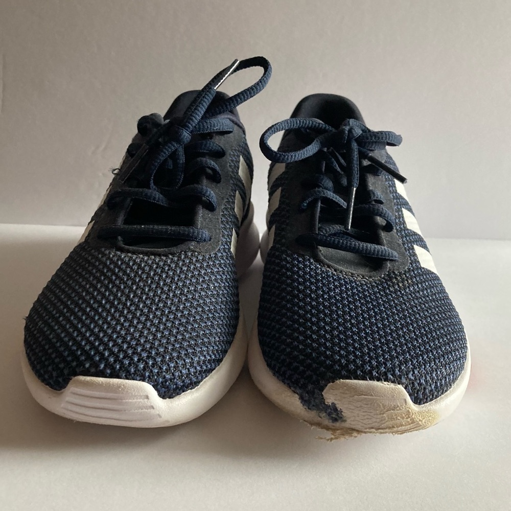 LAST CHANCE ***2 for $10***  Boys Navy Adidas Cloudfoam Sneakers Size 4